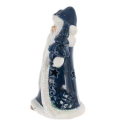 GAEM Фигурка декоративная "Дед Мороз" с подсветкой (2xLR44), L7, L6,5 W5,5 H12 см, 2в.