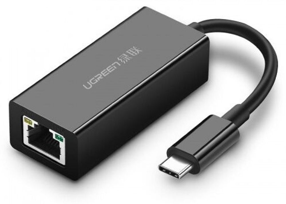 Переходник Ugreen USB Type-C - RJ-45 0.15 м 30287 Переходник Ugreen USB Type-C - RJ-45 0.15 м 30287