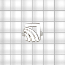 "Оперетта" кольцо  в серебряном покрытии из коллекции "Театр" от Jenavi