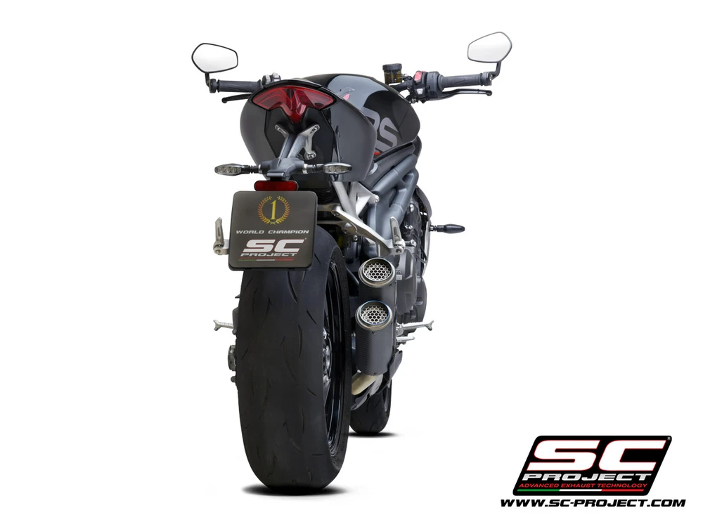 Выхлоп SC-Project Twin CR-T carbon