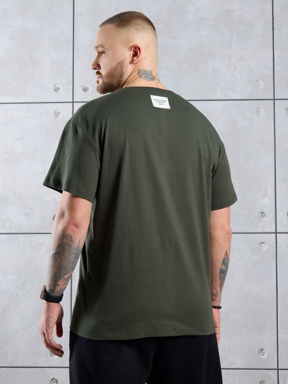 Фуфайка (футболка) мужская Джек-1 Виотекс ТЕМНО-ЗЕЛЕНЫЙ