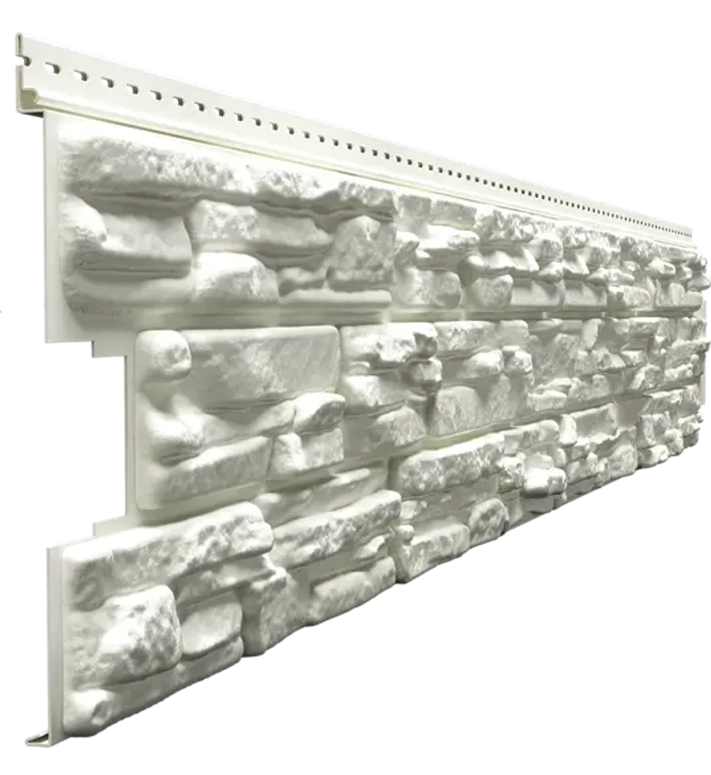 Сайдинг LUX под камень, Rocky, кокос Döcke (Деке)