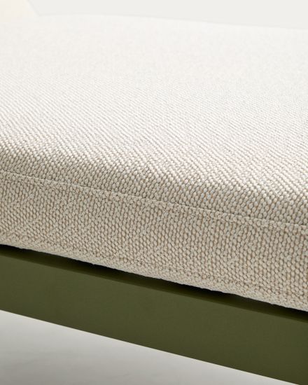 Шезлонг Kionia из зеленого алюминия