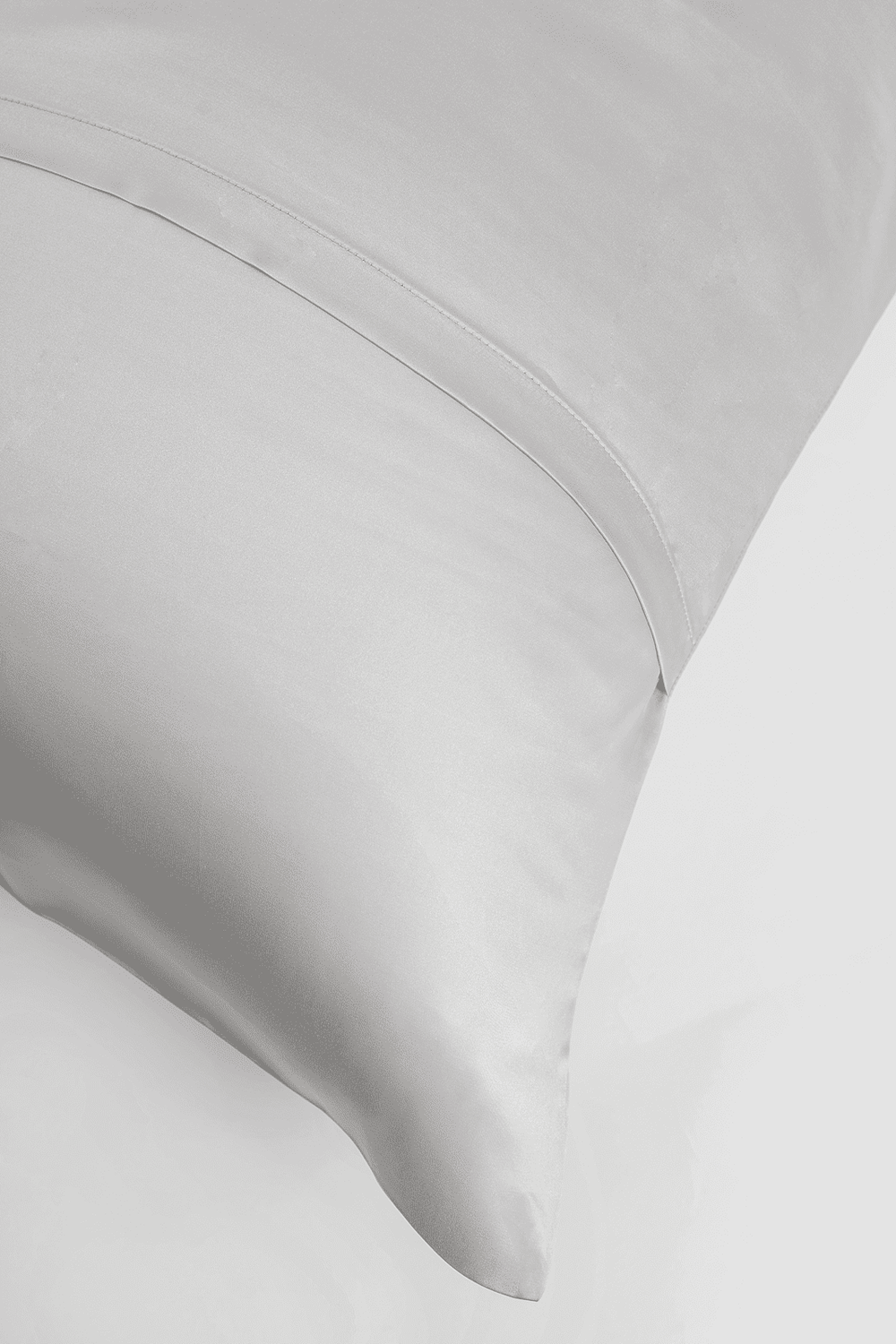 Наволочка 50х70 German Grass Silk Bliss Silvery Grey