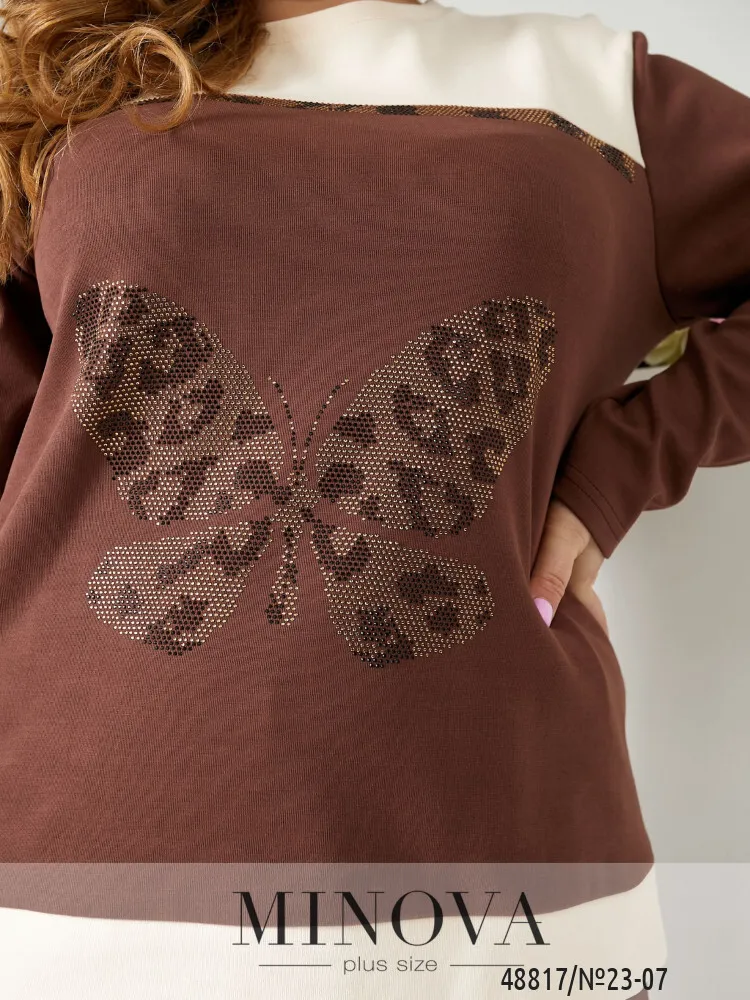 Костюм 23-07-Шоколадный Minova