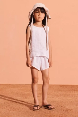 ZARA ТОП БЕЗ РУКАВОВ, БЕЛЫЙ