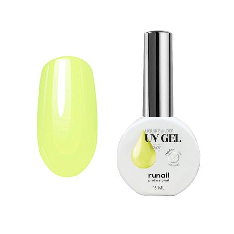 RuNail Professional UV Gel 15 ml  Желтый 5386