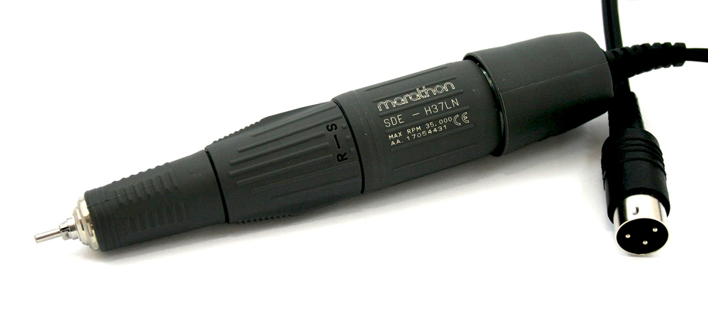 Аппарат для маникюра Marathon-3 Champion белый, H37LN. Без педали