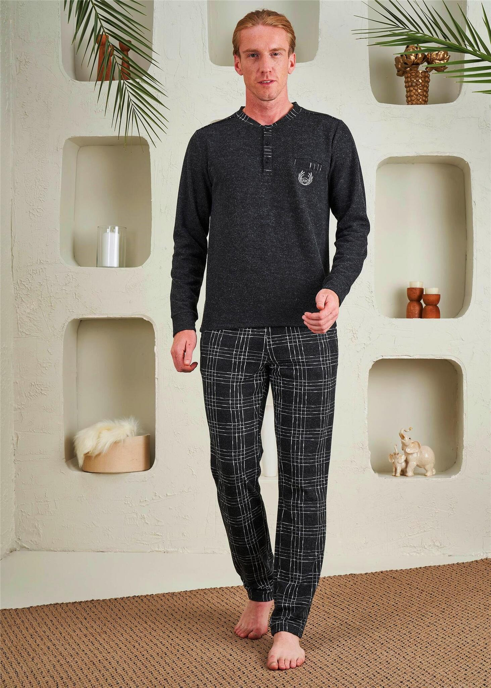 RELAX MODE - Пижама мужская пижама мужская со штанами - 10739