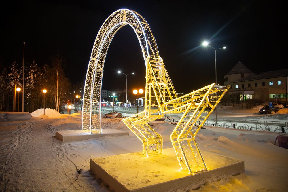 световая арка "Комета"