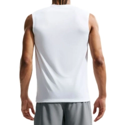 Мужская теннисная футболка Nike Dri-Fit Legend Sleeveless - white/black