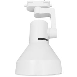 Трековый светильник однофазный ЭРА TR78-E27 WH под лампу E27 белый | Однофазные светильники под лампу