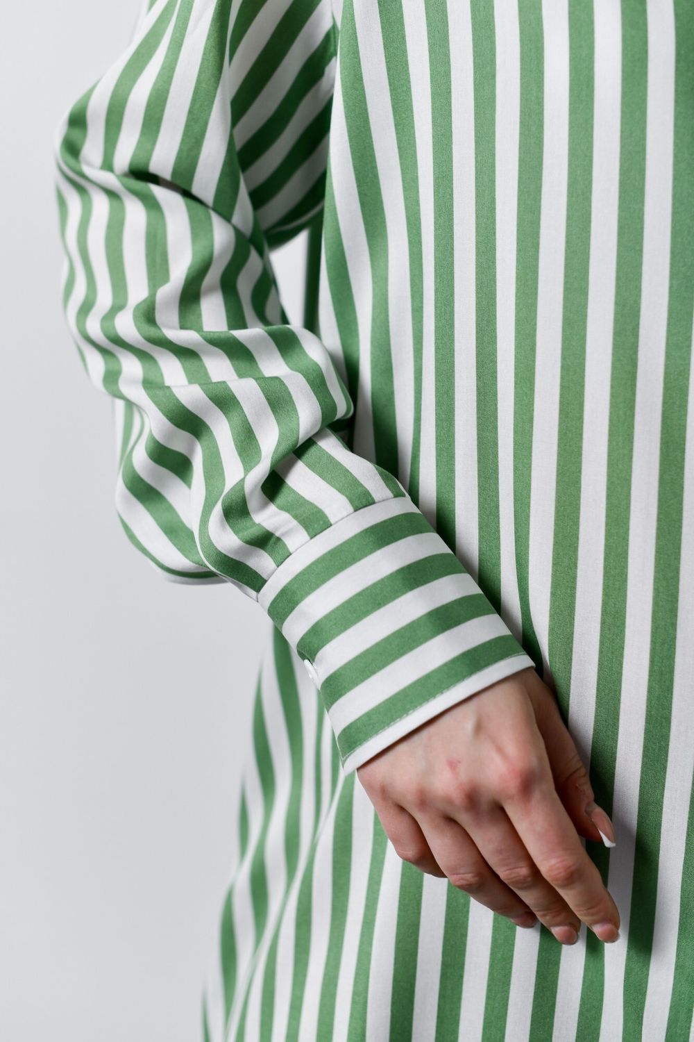 Блузка (рубашка) Тропический рай-2 Виотекс ЗЕЛЁНЫЙ