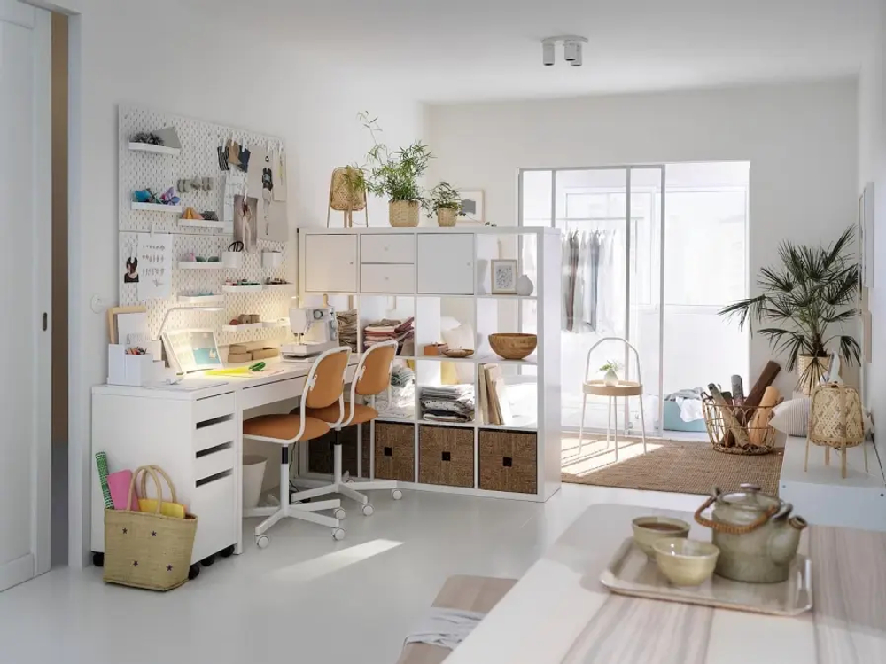 Комод с местом для документов - IKEA MICKE/МИККЕ ИКЕА, 35х50х75 см, белый