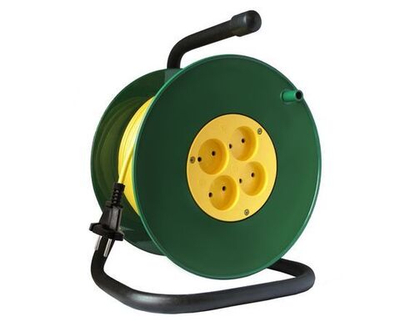 Удлинитель на катушке 4х30м без заземл. 16А IP20 3.5кВт Союз 481S-3303