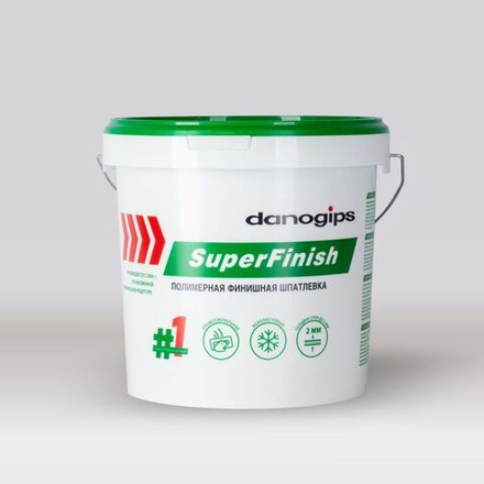 Шпаклевка финишная готовая Danogips Sheetrock SuperFinish, 18 кг