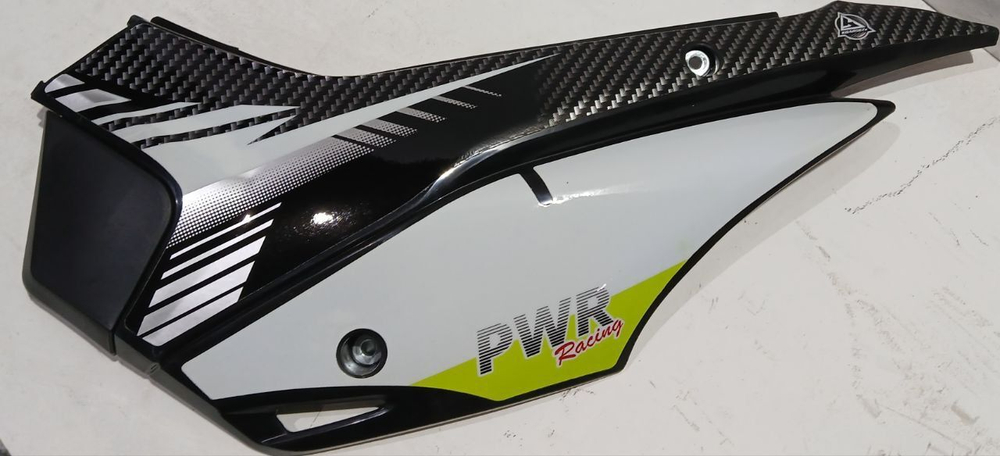 Пластик задний левый Питбайк PWR Racing FRZ 125