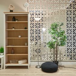 UML-T520 E27+E14 SILVER-WHITE Торшер напольный под лампу Е27 и Е14. 2х60W. Серебристый-Белый. ТМ Uniel