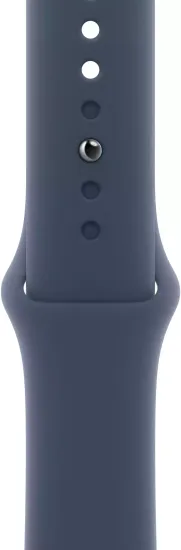 Умные часы Apple Watch Series 9 41 мм Aluminium Case GPS,M/L  Silver/Storm Blue Sport Band