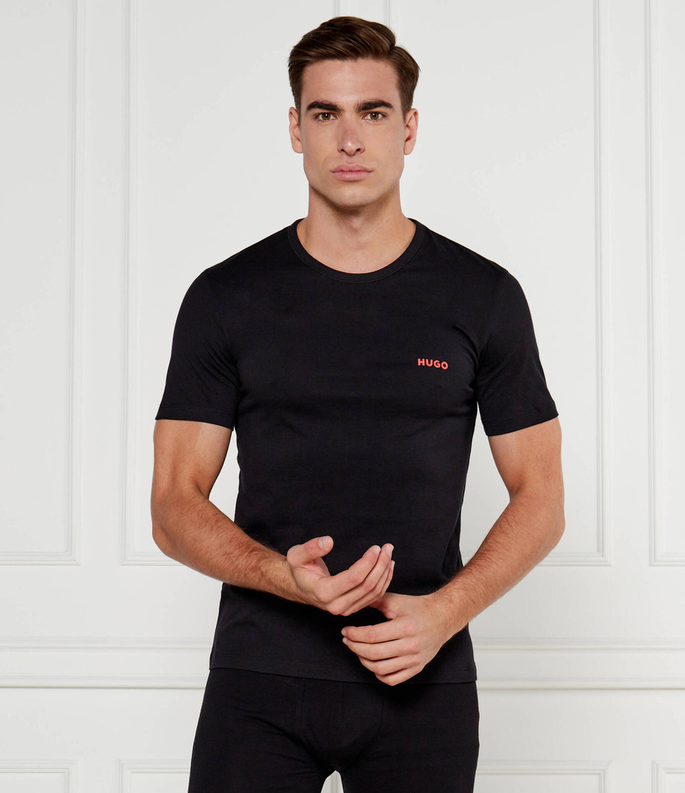 Футболка 3шт. Hugo Bodywear - черный(50480088)