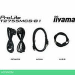 Портативный монитор Iiyama ProLite T2755MSC-B1