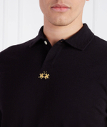 Поло La Martina - черный(CCMP05 JS259)