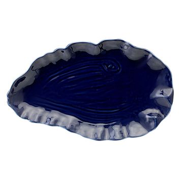 Блюдо сервировочное clams синего цвета из коллекции sea treasures