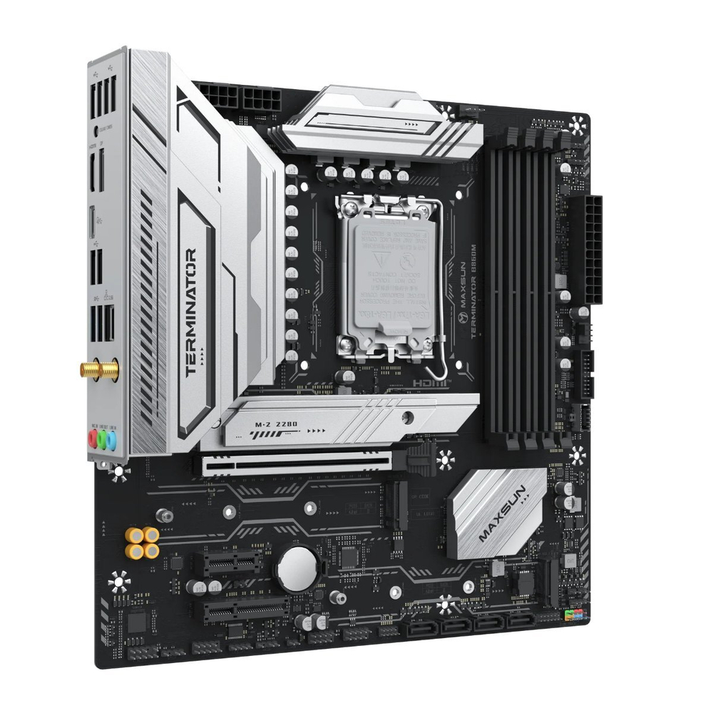Материнская плата MAXSUN MS-Terminator B860M WIFI, LGA1851, DDR5, mATX