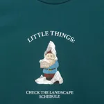 Футболка Called a Garment Landscape Изумрудная