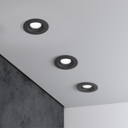 Встраиваемый светильник Elektrostandard Asimo 25009/01 черный