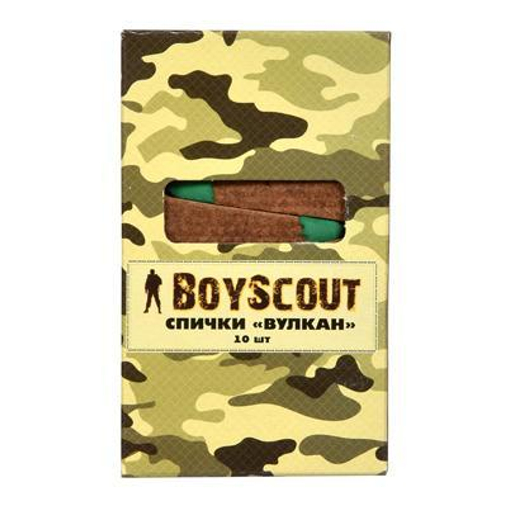 Спички Boyscout Вулкан 60мм (10шт)