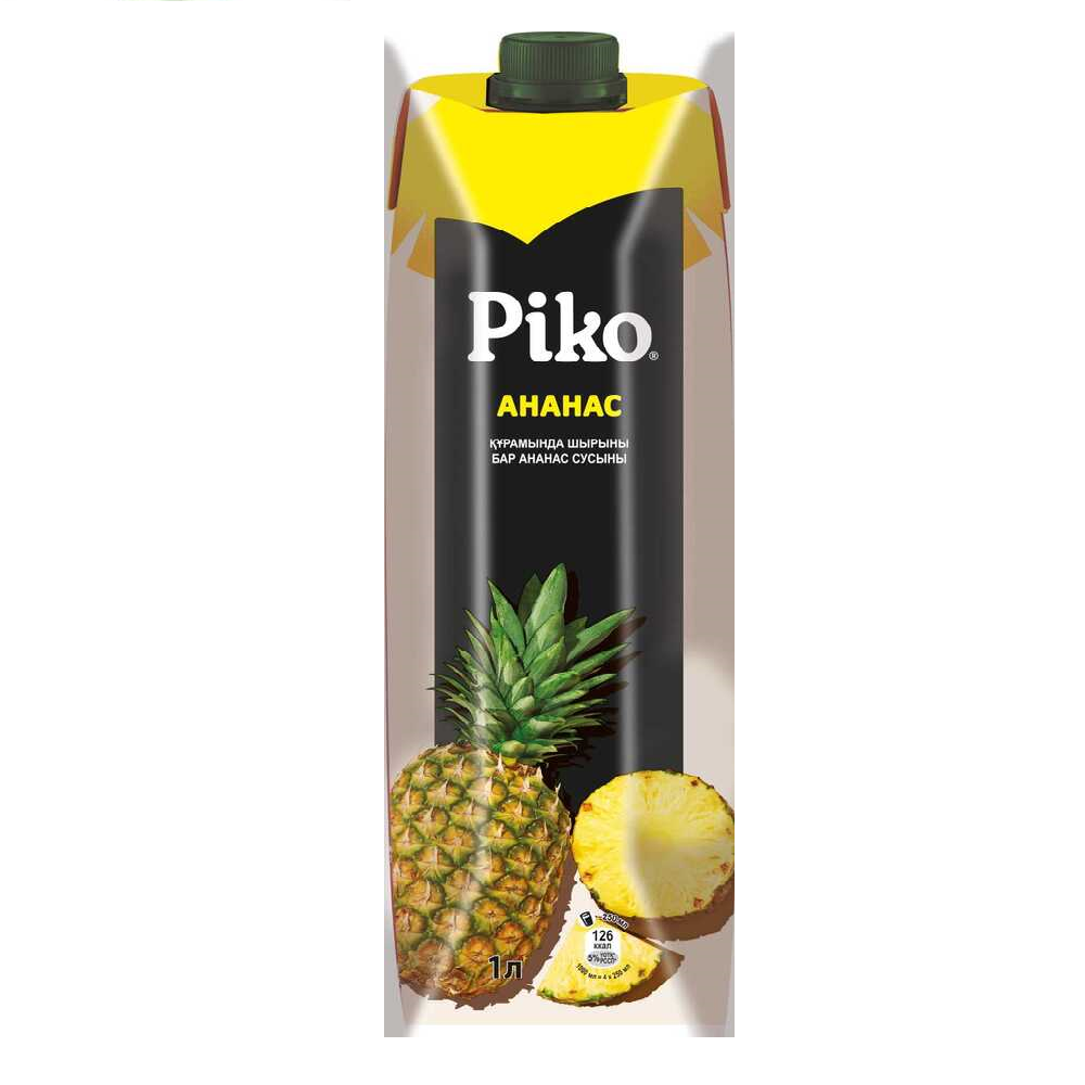 Сок Piko Ананас, Tetra prism 1 л.