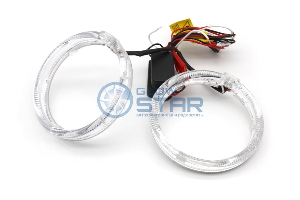 Светодиодные кольца LED Cree - 100мм, с драйвером (комплект, 2шт)