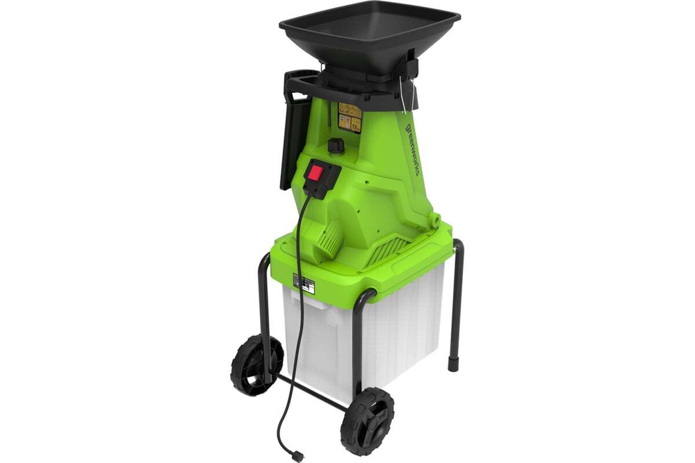 Измельчитель GREENWORKS садовый электрический GW-2800SD