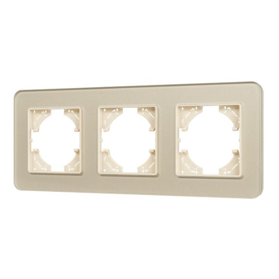 Рамка стеклянная FRM-OMALI-SFGS-3-GD Arlight 049715