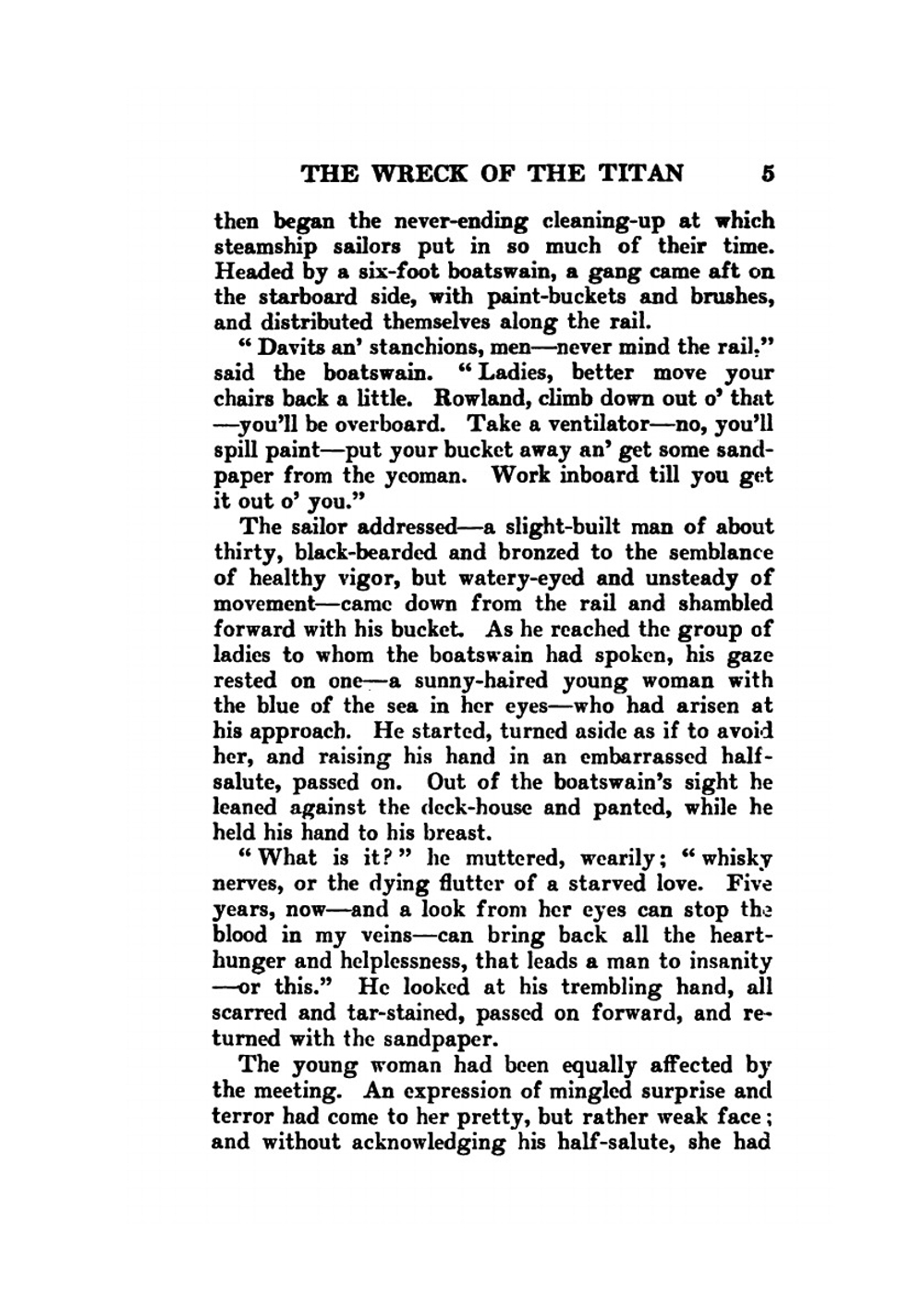 The Wreck of the Titan, Or, Futility | Morgan Robertson