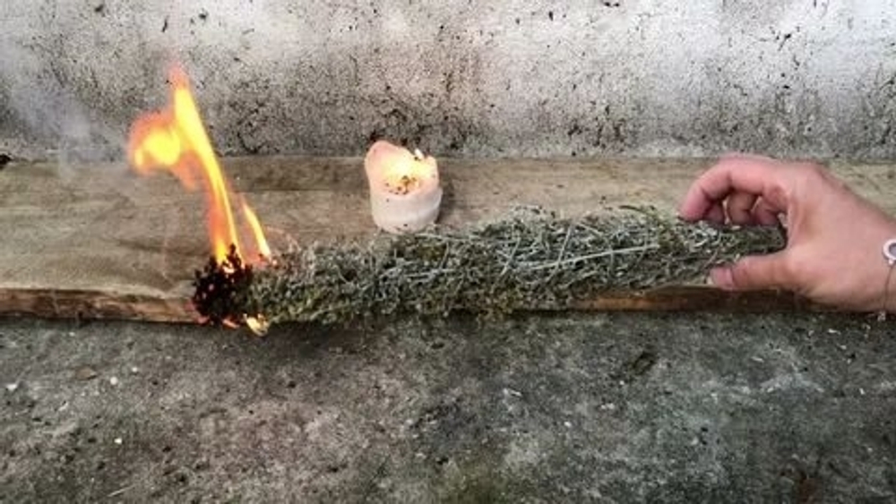 Полынь для окуривания Скрутка