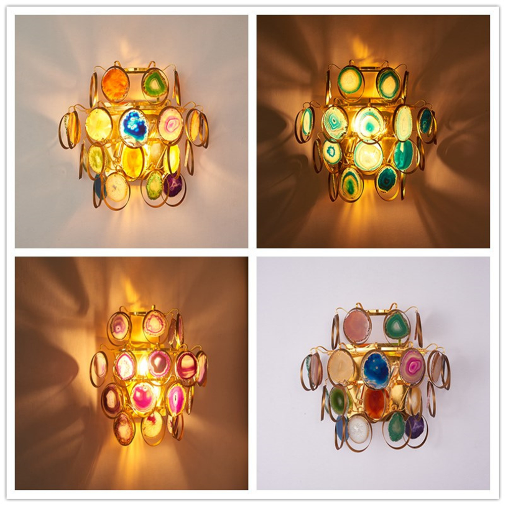 Wall design lamp Agate wall by Ligth Room