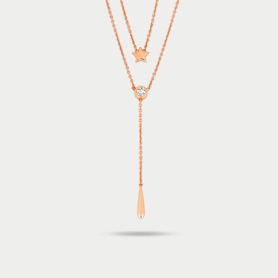 Колье золотое