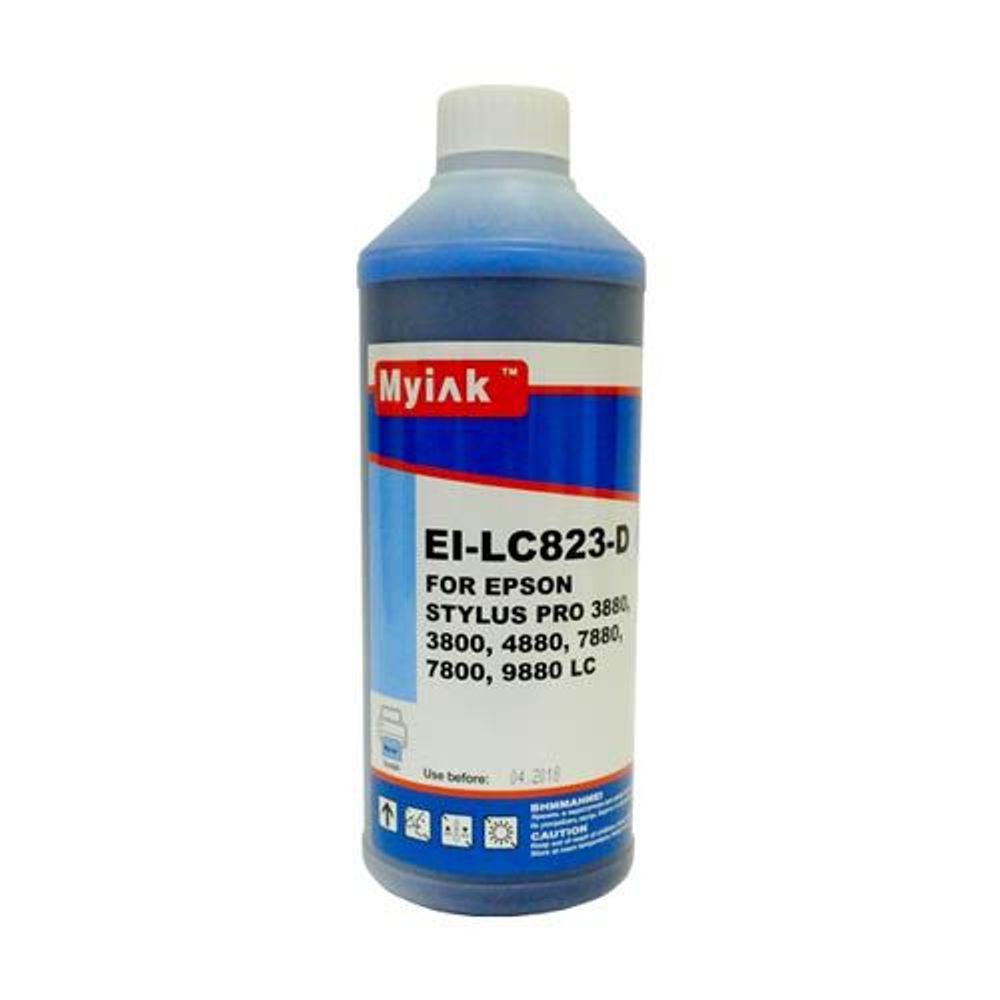 Чернила для EPSON R2400/2880/3800/9800/7880/9880 (1л, light cyan, Pigment) EI-LC823-D MyInk