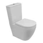 Унитаз-компакт безободковый BelBagno Sfera-R BB2141CP-TOR со смывом Tornado