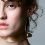 Кафф Catena двойной с цепочкой