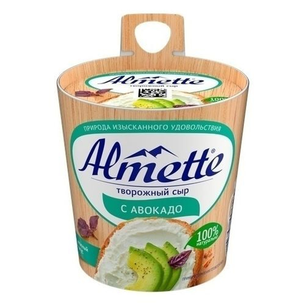 Сыр творожный Hochland Almette с авокадо 63% 150 г