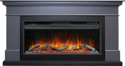 Каминокомплект California - Серый графит (Высота 850 мм) с очагом Vision 42 LOG LED