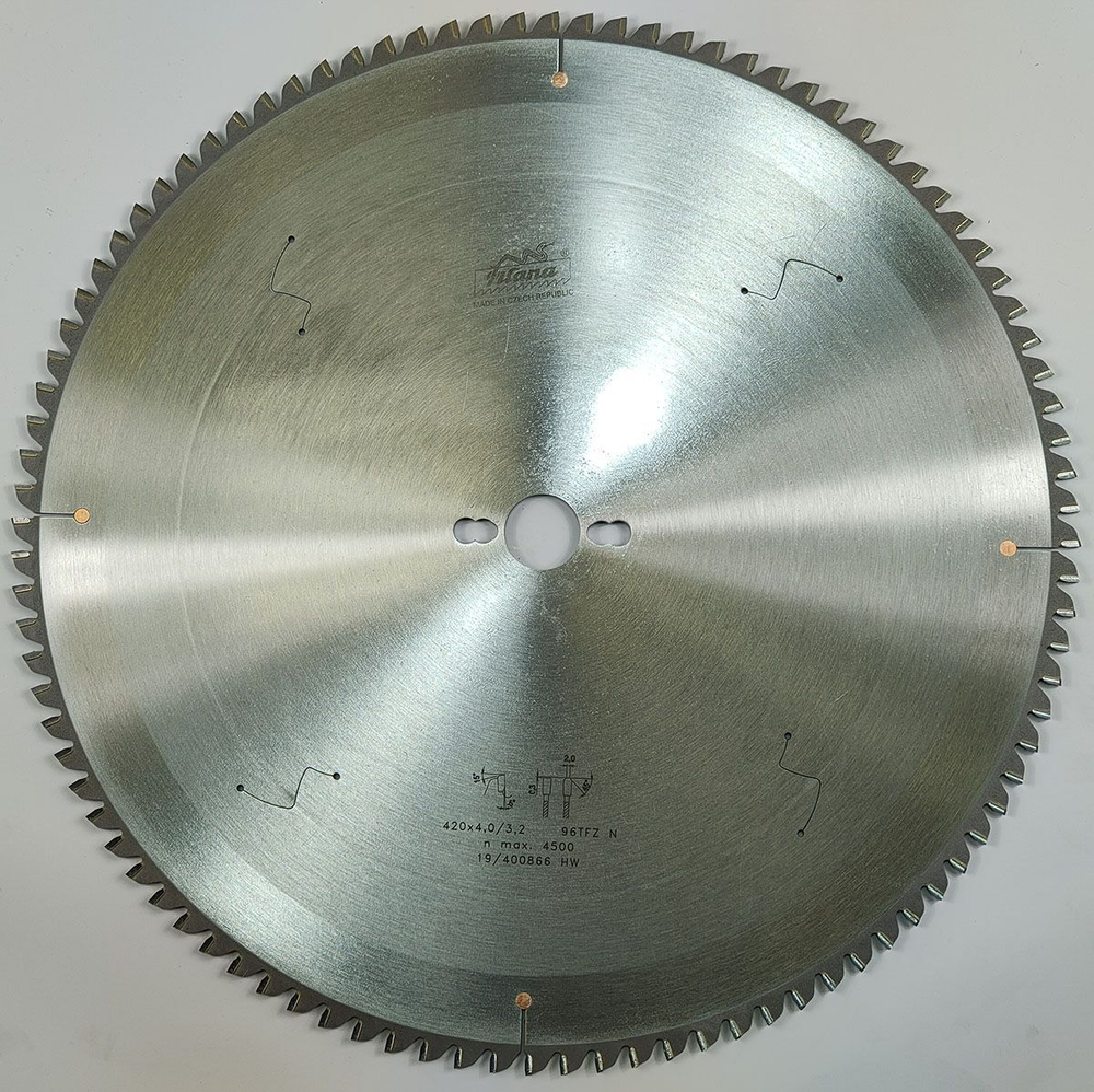 Пила дисковая TCT "Pilana" 420x4.0/3.2x30 z96 87-13 TFZ N