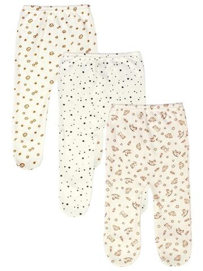 Набор ползунков (3шт), р.р. 68, цвет в ассорт., интерлок (Аmoteks)