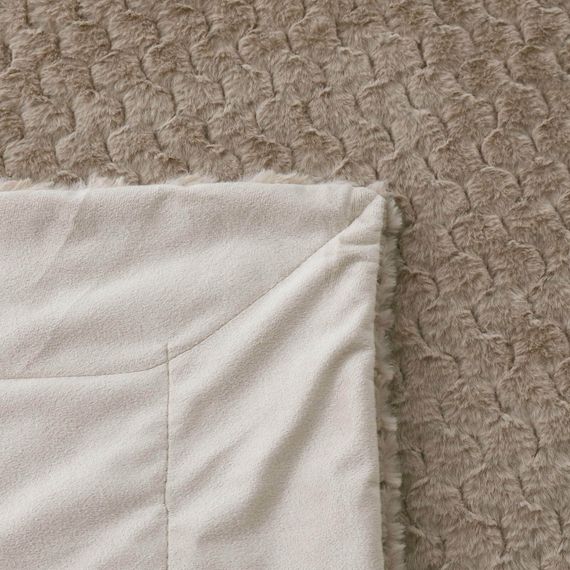 Аврил (беж) Покрывало 160х220