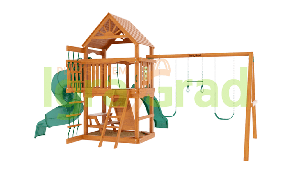 Детская площадка IgraGrad Шато с трубой (Дерево)