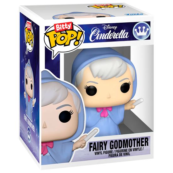 Набор Funko Bitty POP! Display Disney Cinderella's Castle 85511 / Фигурка Фанко ПОП! по мотивам вселенной "Дисней", Фея Крестная/Золушка/Замок