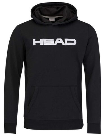 Кофта для мальчика теннисная Head Club Byron Hoodie JR - черный